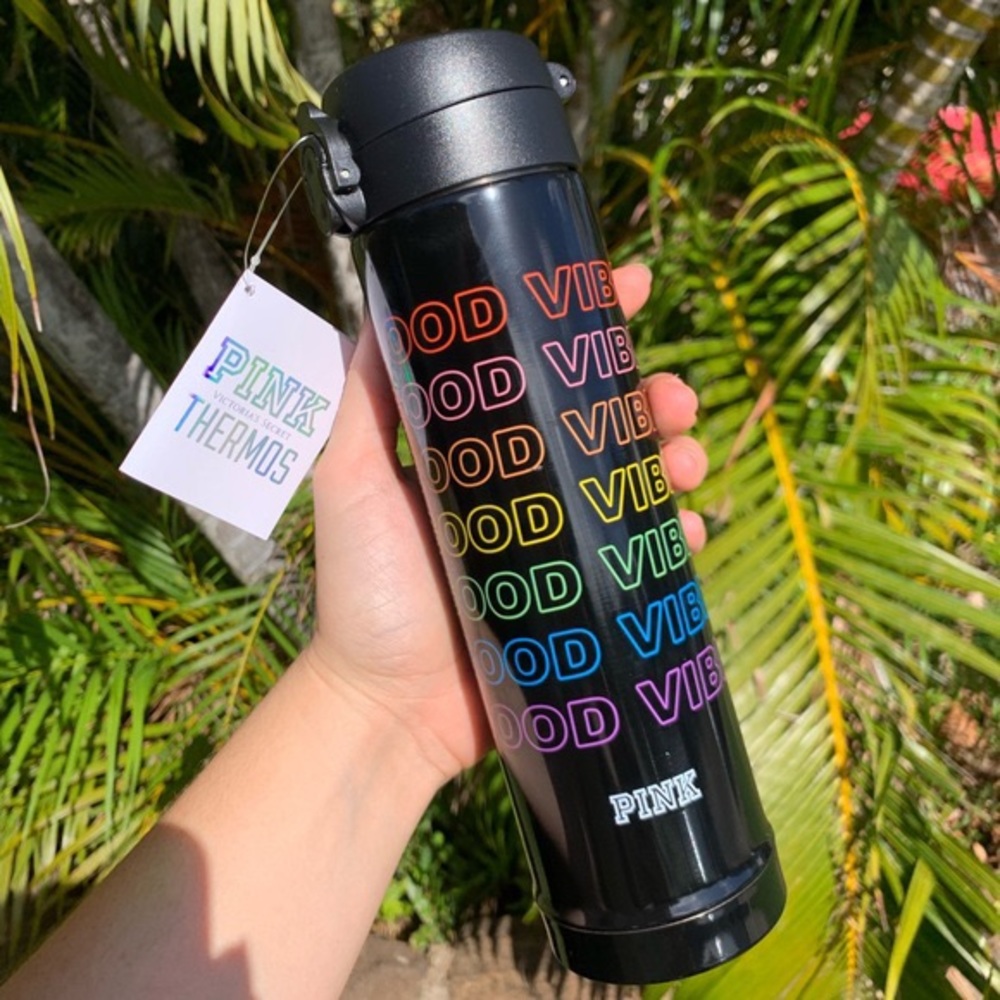 Victoria Secret PINK Thermos Coffee Mug NEW